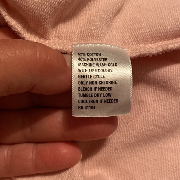 Crown and ivy sweatshirt. Pink.  XL - Picture 4 of 5